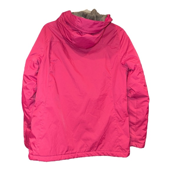 L.L. Bean Solid Pink Magenta Fleece Lined Winter Warmer Jacket Size S Rack 1 - Picture 3 of 6
